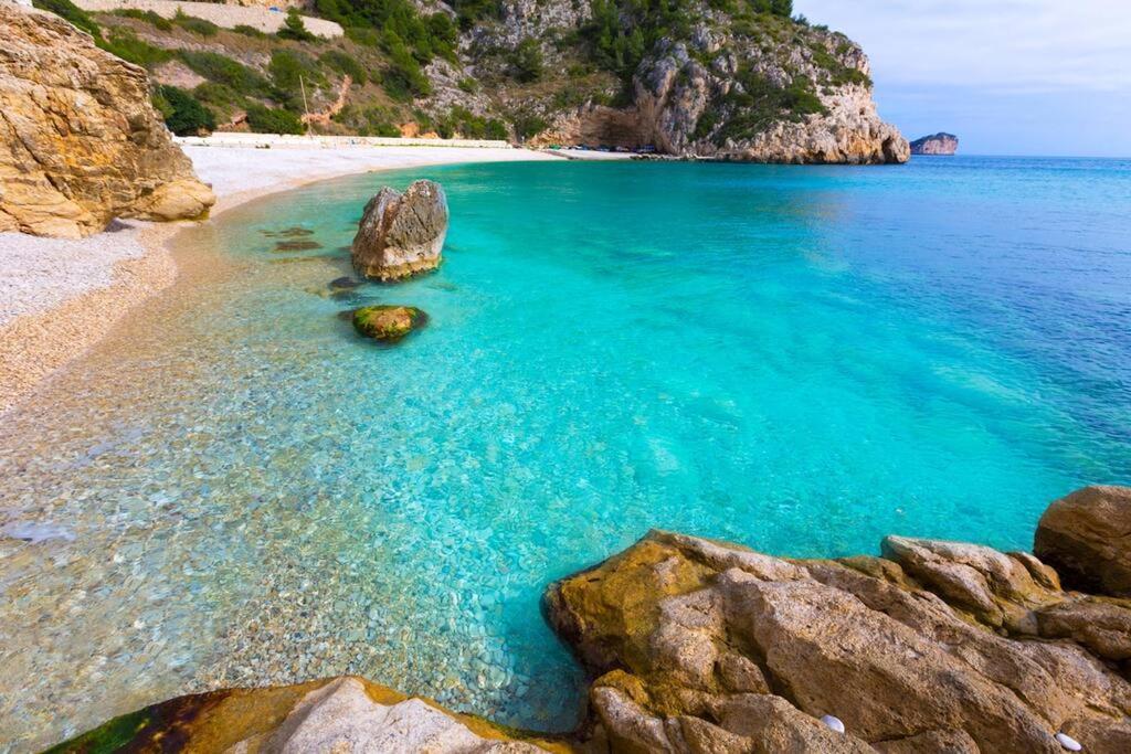 Javea Beach Blue House エクステリア 写真